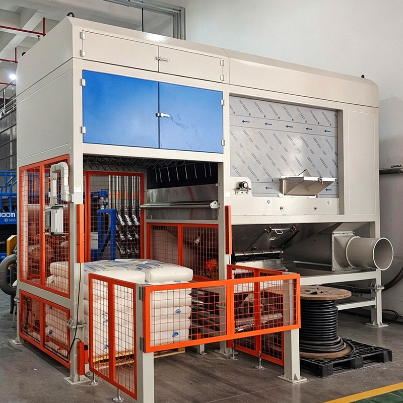 Automatische Schicht-für-Schicht-Auspackmaschine von Niasi, keine Materialverschwendung
